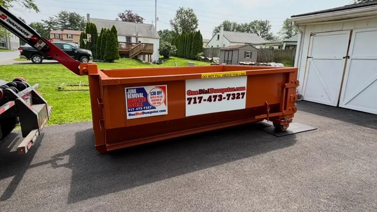 residential dumpster cost